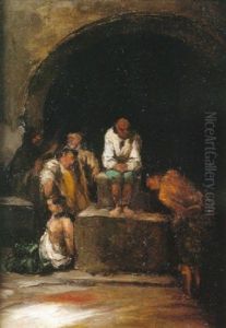 La Inquisicion by Eugenio Lucas Velazquez