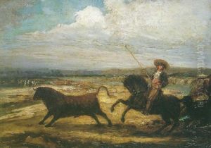 La Tienta by Eugenio Lucas Velazquez