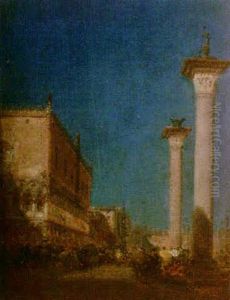 Plaza De San Marcos by Eugenio Lucas Velazquez