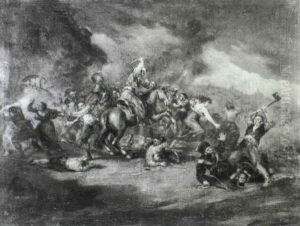 Les Desastres De La Guerre by Eugenio Lucas Velazquez