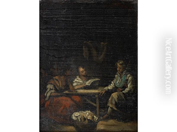 Figures In An Interior - view 1