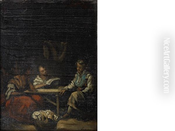 Figures In An Interior - view 1