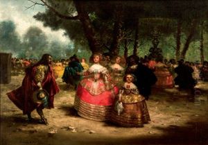 Figuras Velazquenas En La Pradera