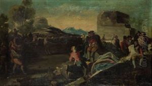 Escena Goyesca by Eugenio Lucas Villamil