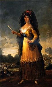 Maja Con Abanico Cerrado