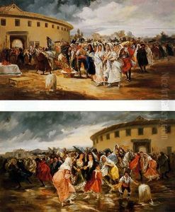 Entrada En Los Toros Con Sol (+ Salida De Los Toros Con Tormenta; Pair)