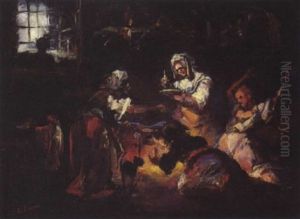 Les Sorcieres by Eugenio Lucas Villamil