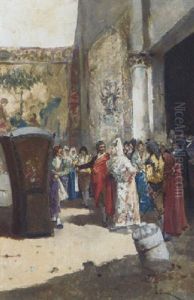 The Marriage by Eugenio Lucas Villamil