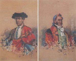 Retrato De Torero by Eugenio Lucas Villamil