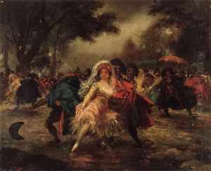 Tormenta De Carnaval by Eugenio Lucas Villamil