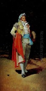 Personaje Goyesco by Eugenio Lucas Villamil