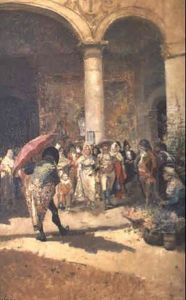 La Boda by Eugenio Lucas Villamil