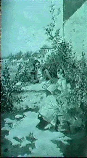 Courting Couple - view 1