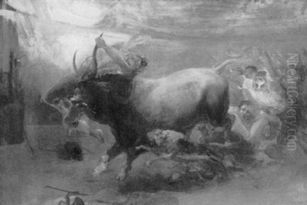 A Bullfight - view 1