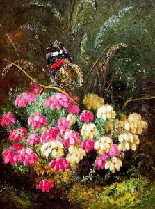Butterfly And Heather by Albert Durer Lucas