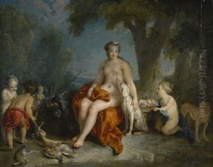 Diana Resting After Her Bath by Auger Lucas