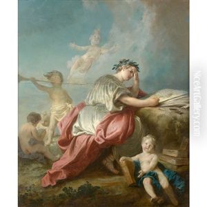 Muses: Clio, Uranie, Euterpe by Auger Lucas