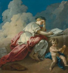 An Allegory Of Poetry by Auger Lucas