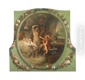 Venus Dans La Forge De Vulcain by Auger Lucas
