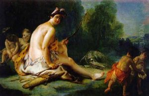Allegory Of America by Auger Lucas