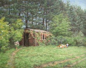 Sir Arthur Conan Doyle's Writing Shed And Grave