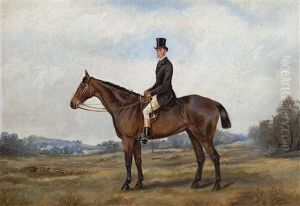 Portrait Of General Tower On A Horse