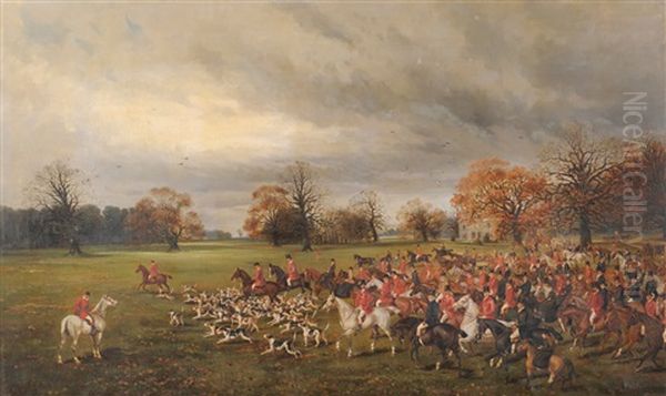 Atherstone Hunt - Cotton House - view 1