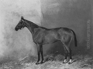 Flatands Mare, An Equestrain Portrait by Henry Frederick Lucas-Lucas