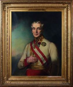 Portrait D'arthur Wellesley, 1er Duc De Wellington by John Lindsay Lucas