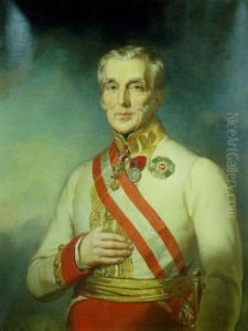 Portrait Du Duc Arthur De Wellington by John Lindsay Lucas