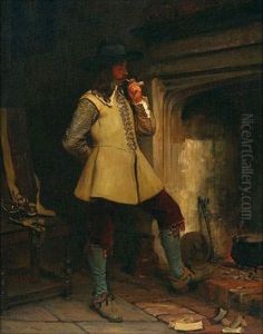 Le Fumeur A La Pipe by John Seymour Lucas