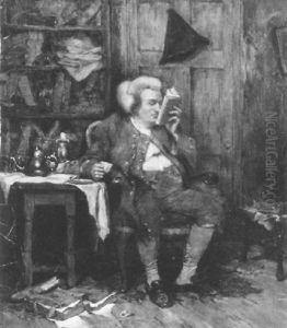 In His Study by John Seymour Lucas