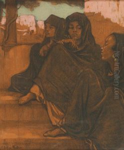 Trois Femmes by Pierre Joseph Beppi Martin