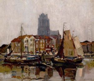 Ansicht Von Dordrecht by Wilhelm (Willy) Lucas