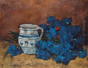 Bouquet De Bleuets by Stefan Luchian
