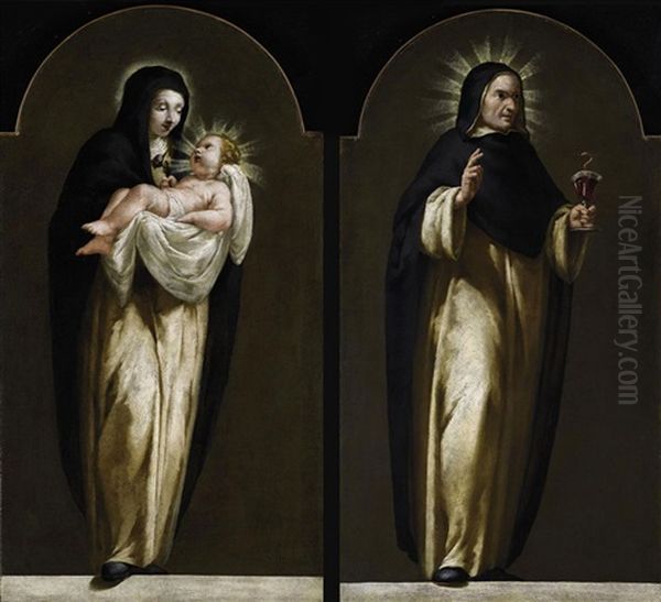Santa Rosa Da Lima (+ San Ludovico Beltran; 2 Works) - view 1