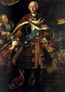 Portrait Of Duke Karl I. Of Brunswick And Wolfenbuttel by David Lueders