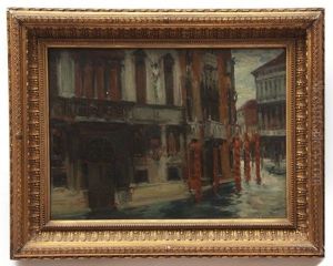 Venetian Waterway by Albert Ludovici Jr.