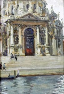 The Salute Venice by Albert Ludovici Jr.