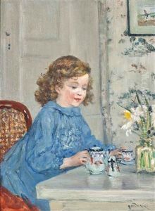 Tea-time by Albert Ludovici Jr.