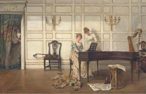 The Music Lesson by Albert Ludovici Jr.