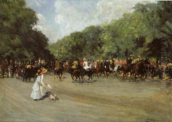 Morning Ride, Hyde Park - view 1