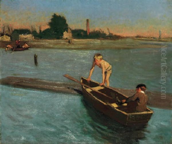 Boys - A Boating Expedition - view 1