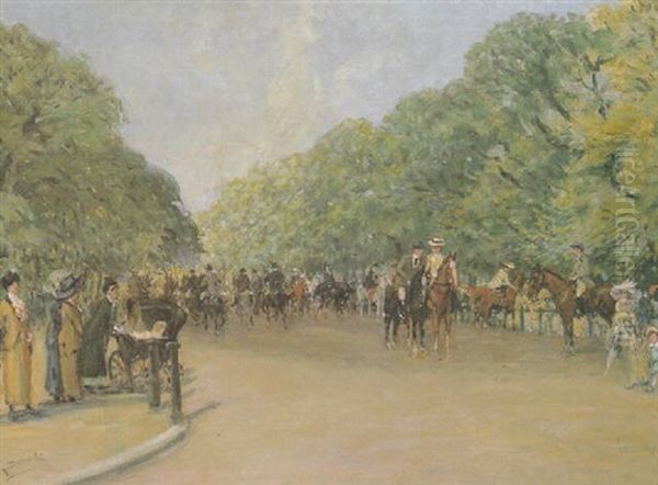 Rotten Row, Hyde Park - view 1