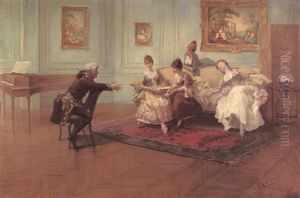 The Centre Of Attention by Albert Ludovici Jr.