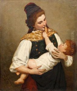 A Crust Of Bread by Auguste Ludwig