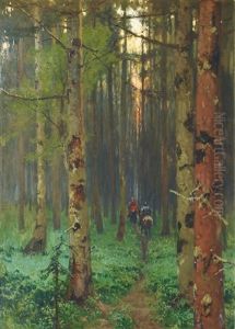Nightfall In The Forest Nightfall In The Forest