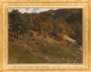 Waldeshang Im Oktober by Carl Julius E. Ludwig