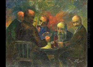 Die Kartenspieler by Franz-Josef Ludwig