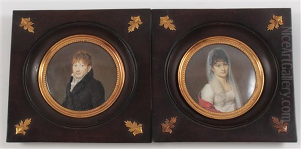 Bildnisse Eines Ehepaars (pair) - view 1